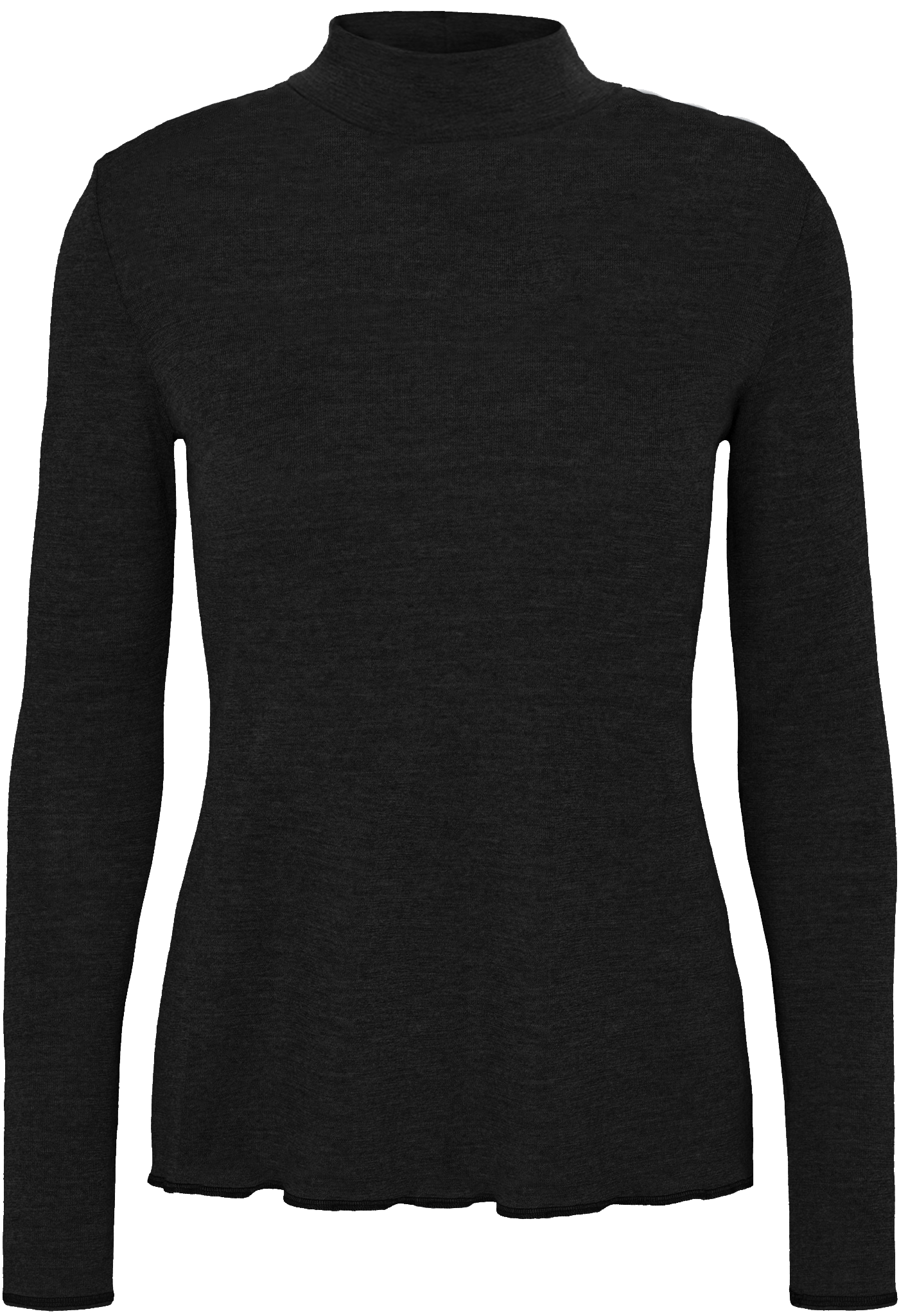 Turtleneck plain merino